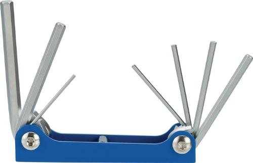 PROMAT Schraubendrehersatz 7-teilig Handklapphalter SW 1,5 - 6 mm S2-Stahl