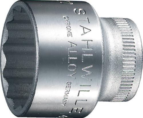 STAHLWILLE Steckschlüsseleinsatz 45 3/8 ″ 12-kant Schlüsselweite 7 mm Länge 24 mm