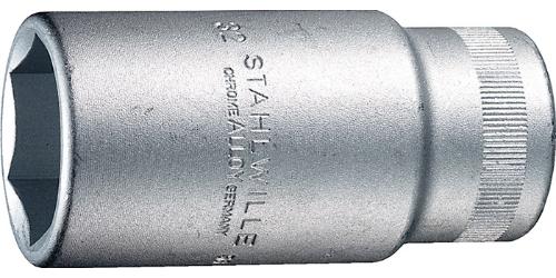STAHLWILLE Steckschlüsseleinsatz 56 3/4 ″ 6-kant Schlüsselweite 32 mm Länge 90 mm