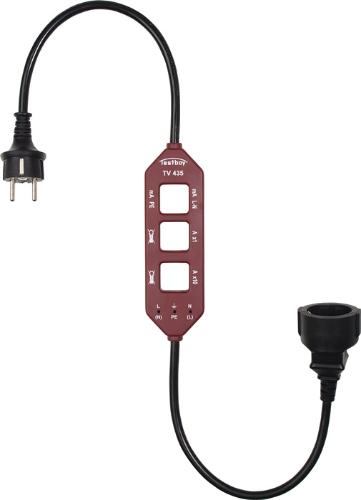 Testboy Strommessadapter TV 435 Laststrom-/Differenz-/Leckstrommessung