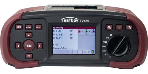 Testboy Installationsprüfgerät TV 456 zur Prüfung elektrischer Anlagen