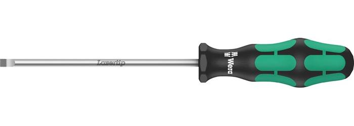 Wera Schraubendreher 334 Schneidenbreite 6 mm Klingenlänge 125 mm 2-Komponentengriff Rundklinge