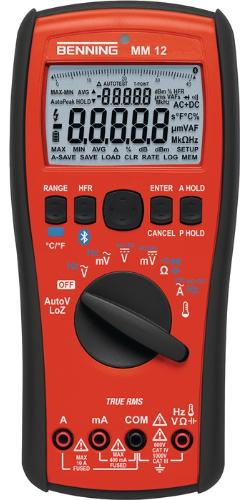 Benning Multimeter MM 12 0,0001 V-1000 V AC/DC TRUE RMS