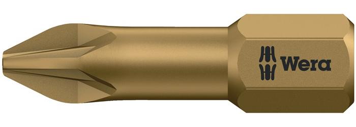 Wera Bit 855/1 TH 1/4 ″ PZD 2 Länge 25 mm Torsionszone, extrahart