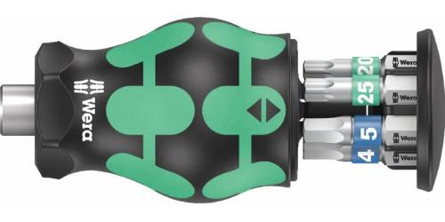 Wera Magazinbithalter K K Stubby Magazin 6-teilig TORX/6kant