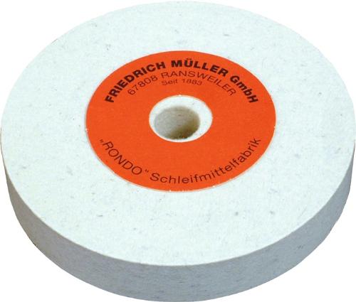 Müller Filzpolierscheibe Ø150xB20x20mm Wollfilz