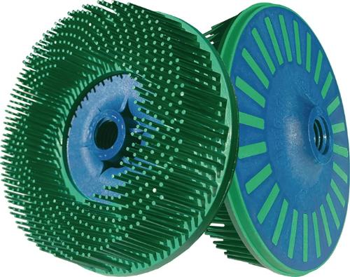 TYROLIT Rundbürste Sunburst Ø 115 mm M14 Drahtstärke 1,25 mm Kunststoff Körnung 50 PREMIUM 12000 min-¹