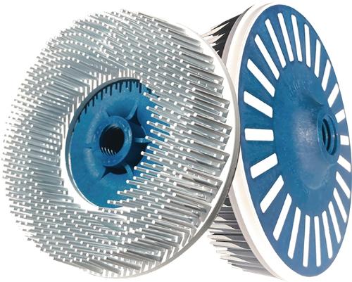 TYROLIT Rundbürste Sunburst Ø 115 mm M14 Drahtstärke 1,25 mm Kunststoff Körnung 120 PREMIUM 12000 min-¹