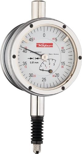 Käfer Messuhr KM4 SW 3 mm Ablesung 0,01 mm mit Stoßschutz