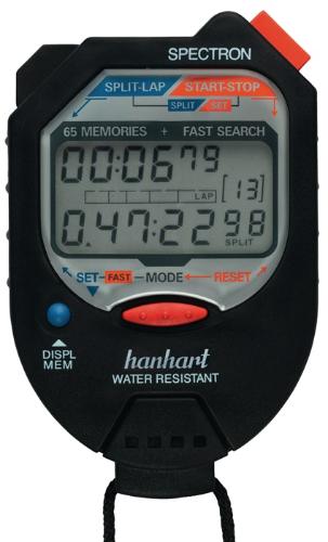 HANHART Stoppuhr Spectron 1/100 Min. 1/100 Sek. digital