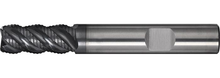 PROMAT Schaftfräser DIN 6527 L Typ HR Nenn-Ø 8 mm Einsatzlänge - mm VHM TiAlN DIN 6535 HB Schneidenanzahl 4 lang