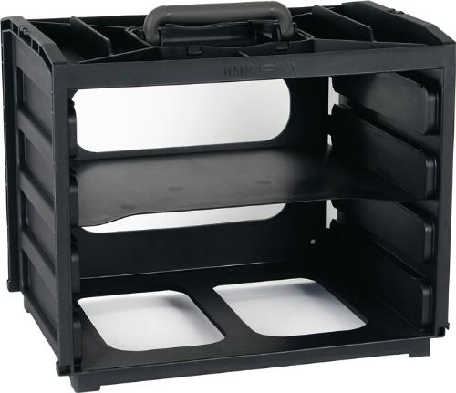 raaco Sortimentskastentresor B376xT310xH265mm 4 Fächer ohne Sortimentskästen Polypropylen