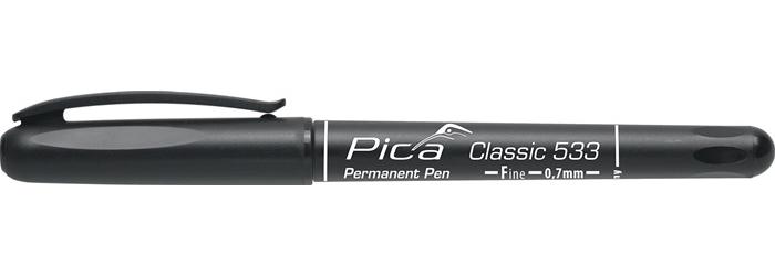 Pica Permanentmarker CLASSIC schwarz Strichbreite 0,7 mm Rundspitze