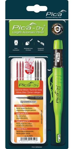 Pica Bau-/Tieflochmarker -Dry Farbe sortiert + Minenset 4000 871 414