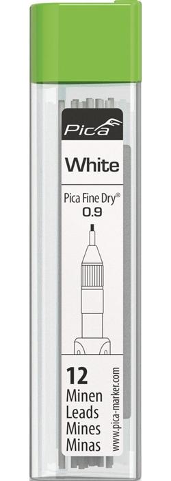 Pica Ersatzmine 12x weiß präzises Anzeichnen