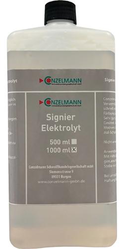 CONZELMANN Elektrolyt Signier 1 l Flasche