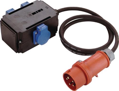 AS Schwabe Kompaktverteiler MIXO NAGOLD CEE-16 A, 5-polig 3xSteckdose 230V