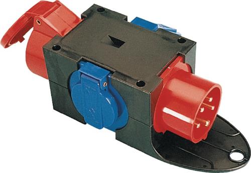 JÄGER Kompaktverteiler CEE-16 A, 5-polig 1xCEE 16 A, 2x230V