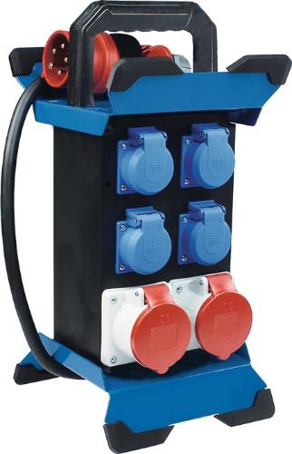 AS Schwabe CEE-Standstromverteiler STECKY 11+ CEE-Stecker 400V, 16 A, 5-polig