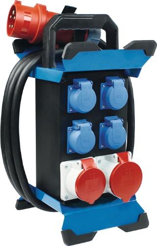 AS Schwabe CEE-Standstromverteiler STECKY 13 CEE-Stecker 400V, 32 A, 5-polig