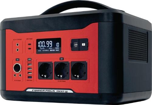 GYS Akku-Powerbank POWER PACK 1500 55 (1048 Wh) Ah Lithium-Ionen-Polymer (20 Zellen) Ladezeit 8-14 h