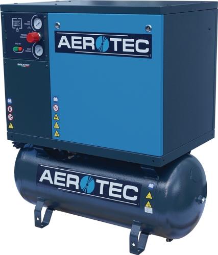 AEROTEC Kompressor 520-90 SUPERSILENT PRO 450 l/min 10 bar 2,2 kW 400 V50 Hz 90 l