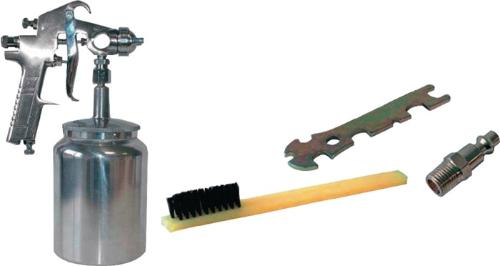 AEROTEC Druckluftfarbspritzpistole Kit-Line HVLP 1 l 130-200 l/min 2-3 bar