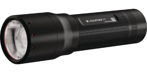 Ledlenser LED-Taschenlampe P7 650/300/40 lm Batterie AAA NiMH 1.2V 400/250/85 m schwarz