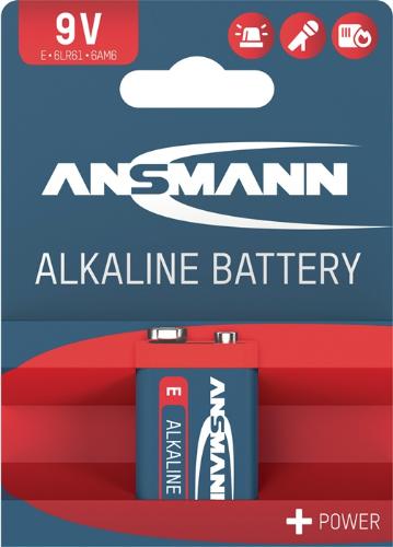 ANSMANN Batterie 9 V 6LP3146-E Block 550 mAh 6LP3146 4922