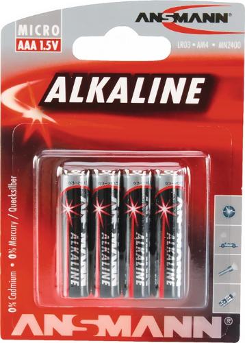 ANSMANN Batterie 1,5 V AAA-AM4-Micro 1200 mAh LR03 4903