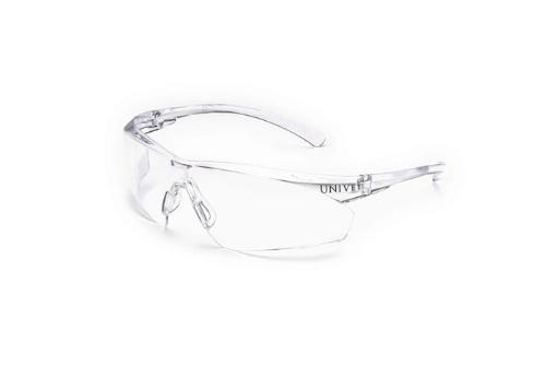 UNIVET Schutzbrille 505U EN 166, EN 170 Bügel klar, Scheibe klar Polycarbonat