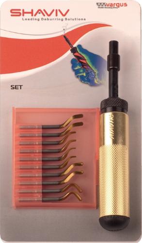 SHAVIV Entgraterset Golden Flex Set E 7 teilig