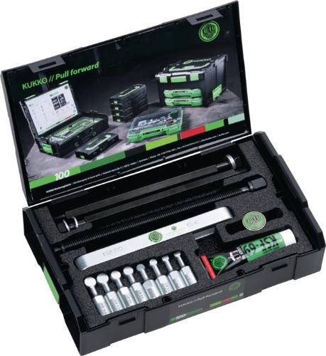 KUKKO Kugellagerabzieher-Satz 69 7-teilig Spannbereich 35 - 120 mm