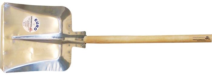 KRUMPHOLZ Hallenser Randschaufel Größe 9 380 x 380 mm Aluminiumblech