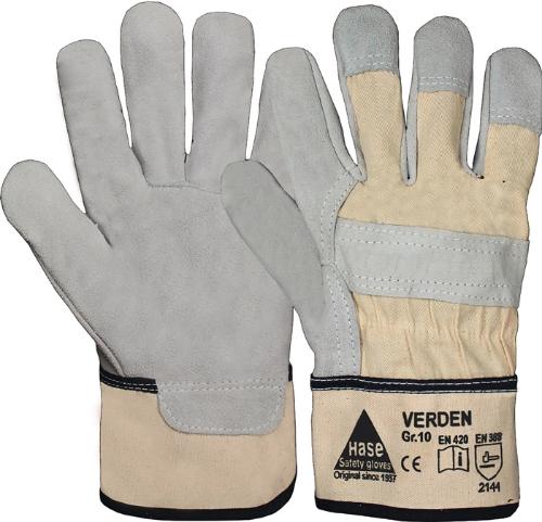 Hase Handschuhe Verden Größe 10 natur/beige EN 388 PSA-Kategorie II