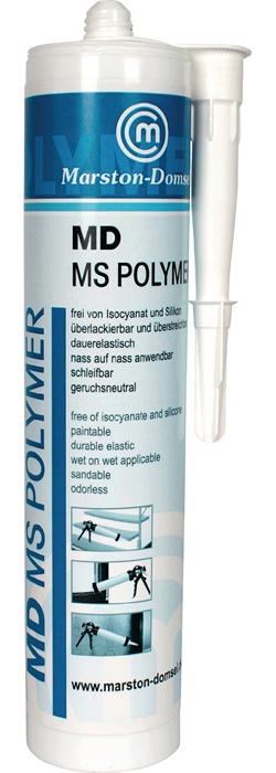 MARSTON Kleb- und Dichtstoff MD-MS Polymer weiß 440 g