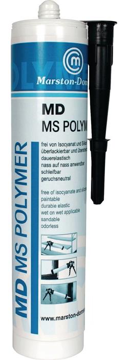 MARSTON Kleb- und Dichtstoff MD-MS Polymer schwarz 440 g