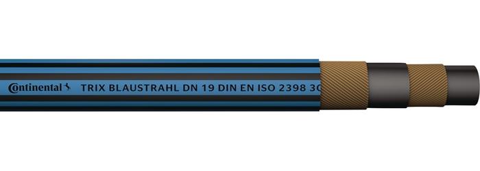 CONTINENTAL Pressluftschlauch TRIX BLAUSTRAHL mit Spirale Innen-Ø 12,5 mm Außen-Ø 24,5 mm Länge 40 m schwarz CR