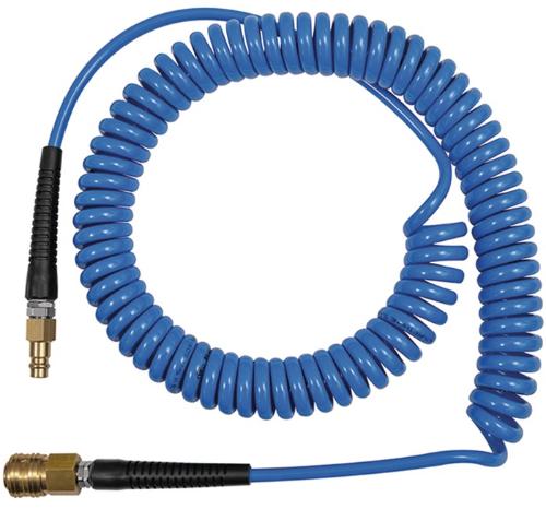 RIEGLER Spiralschlauchset Innen-Ø 8 mm Außen-Ø 12 mm Länge 6 m Kupplung DN 7,2
