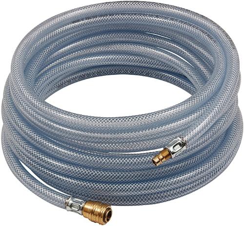 RIEGLER PVC-Druckluftschlauchset Innen-Ø 6 mm Außen-Ø 12 mm Länge 5 m Schnellverschlusskupplung DN 7,2