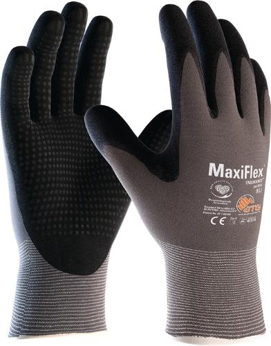 ATG Handschuhe MaxiFlex® Endurance™ 34-844 Größe 11 grau/schwarz Nylon m.Nitrilschaum EN 388 PSA-Kategorie II