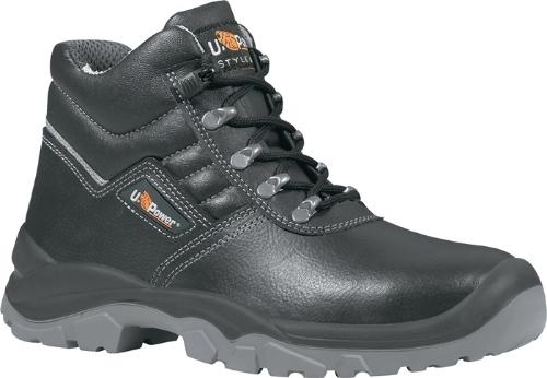 U-Power Sicherheitsstiefel Reptile Größe 41 W. 11 schwarz S3L FO SR RS EN ISO 20345:2022 Rindleder