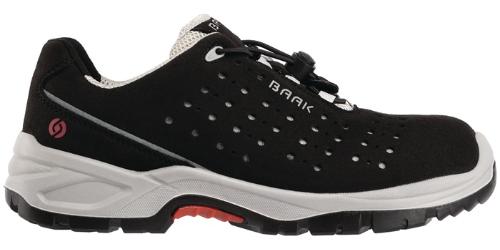 BAAK Sicherheitsschuh Henk Größe 46 W. N (11) schwarz/grau S1P SRC ESD EN ISO 20345 Mikrofaser gelocht