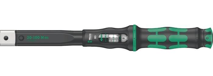 Wera Drehmomentschlüssel Click-Torque X 3 20 - 100 Nm 9 x 12 mm