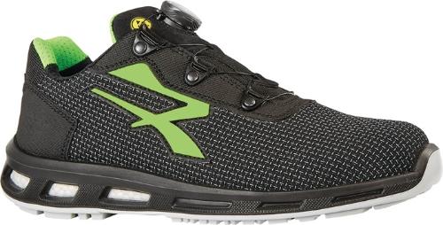 U-Power Sicherheitsschuh RedLion MONSTER Größe 41 W. 11 schwarz/grün S3S CI FO SR ESD Putek-Plus®