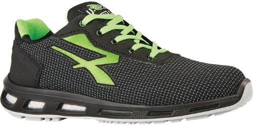 U-Power Sicherheitsschuh RedLion STRONG Größe 41 W. 11 schwarz/grün S3S CI FO SR ESD Putek-Plus®