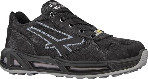 U-Power Sicherheitsschuh Carbon Carpet Größe 45 W. 11 schwarz/grau S3S CI FO SR ESD weiches gemilltes Leder, wasserabweisend