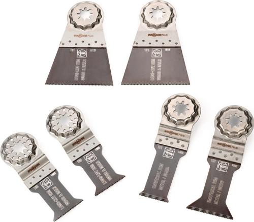 Fein Sägeblatt-Set E-Cut Best of WOOD & METAL StarlockPlus St. je Karte 6