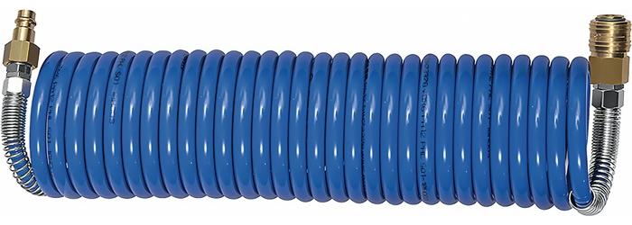 RIEGLER Spiralschlauch-Kupplung-Set Innen-Ø 6 mm Außen-Ø 8 mm Länge 7,5 m Kupplung DN 7,2