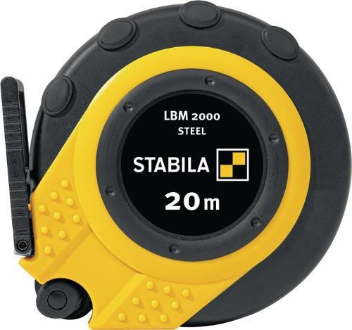 STABILA Kapselbandmaß LBM 2000 STEEL Länge 20 m Bandbreite 13 mm mm EG II PC-ABS / TPE Stahlband